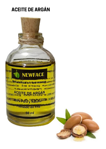 Aceite De Argán Puro Y Natural X 50ml