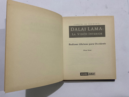 Dalai Lama: Visión Interior - Budismo Tibetano (Usado)