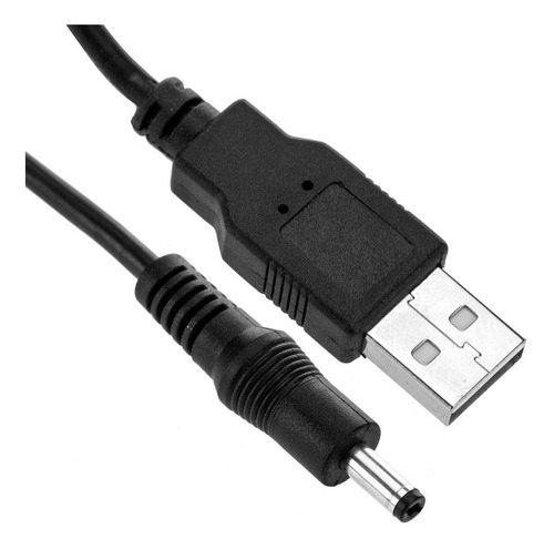 Imagen 1 de 2 de Cable De Poder Usb A Dc 3.5mm 1 Metro 1a Adaptador Conector