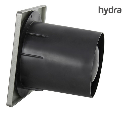 Extractor De Aire Hydra 100mm Cocina Baño Silencioso Grafito