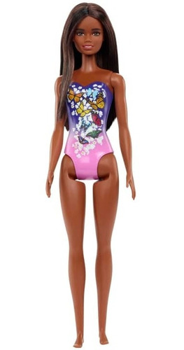 Muñeca Barbie Nadadora Original Mattel Nuevo Djd45 Bigshop