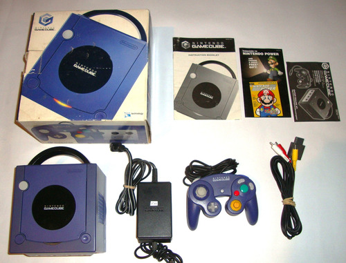 Consola Nintendo Gamecube Indigo -1 (mr2023) Gc Snes Sega