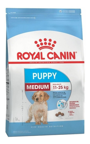 Imagen 1 de 2 de Alimento Royal Canin Size Health Nutrition Medium Puppy para perro cachorro de raza mediana sabor mix en bolsa de 2.72kg