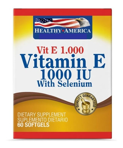 Vitamina E 1000iu Selenio 60und - Unidad a $1090