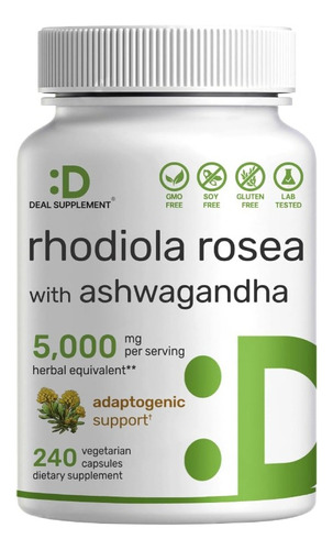 Rhodiola Rosea Con Ashwagandha