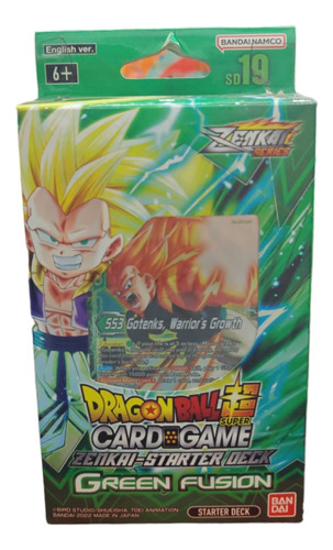 Starter Deck #19 Green Fusion Dragon Ball Super Card Game