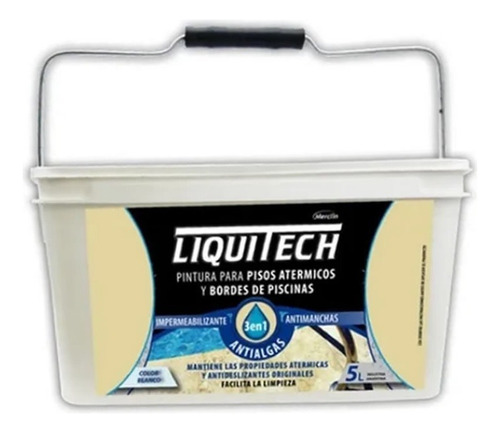 Pintura Para Pisos Atermicos Liquitech 5lt Mundo Color