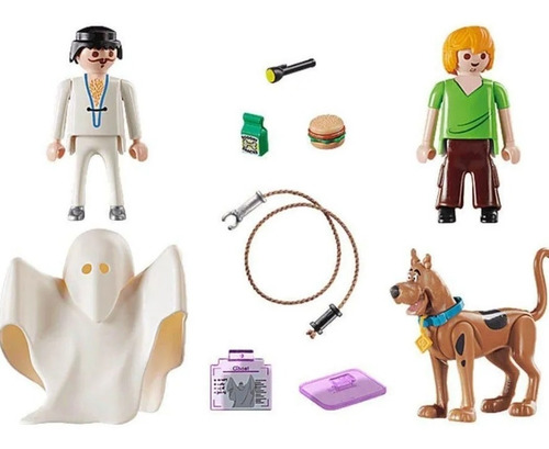 Juguete de Scooby-doo y salchichas y fantasmas de Playmobil 70287