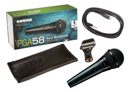 Shure Microfono Profesional Pga58 Qtr Original Envio Gratis