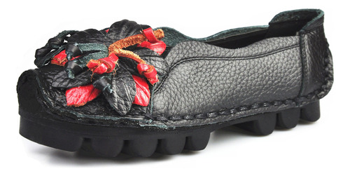 Bigwanbig Mujer Loafer Zapatos- Planos De  B0745y8grh_200324