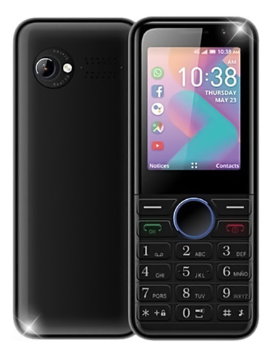 Celular Ipro K2 Kaios 3g 2mp Wifi 512mb +4gb Color Negro
