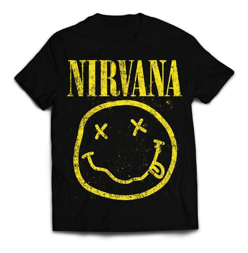 Imagen 1 de 2 de Camiseta Nirvana #2 Rock Activity