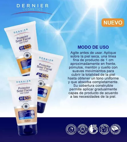 Protector Solar Facial Gel - Dernier Cosmetics