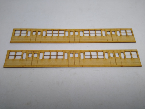 Imagen 5 de 10 de Nico Coche Remolque Subte B Mitsubishi Fibrof H0 (mnt 147)