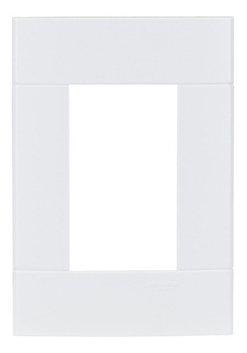 Placa 4x2 3 Módulos Branco Lunare Schneider