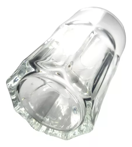 Kit 6 Copos Grande De Vidro Grosso Resistente Com 525 Ml - E-Shop Diamond