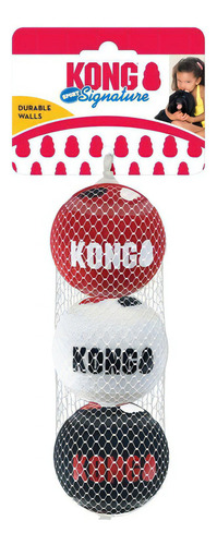 Kong Signature 3 Pelotas Sport Medianas Tipo Pelota Tenis