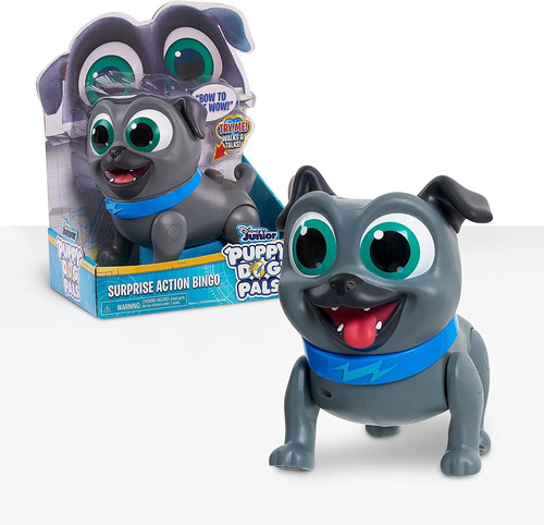 Figura De Acción Sorpresa De Puppy Dog Pals, Bingo, De Just