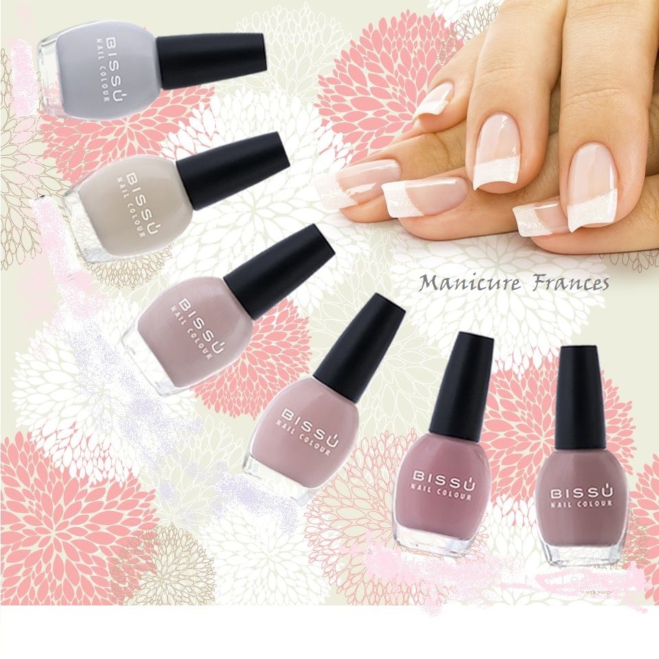 Bissu Esmaltes Coleccion Manicure Frances 6 Piezas Mercado Libre