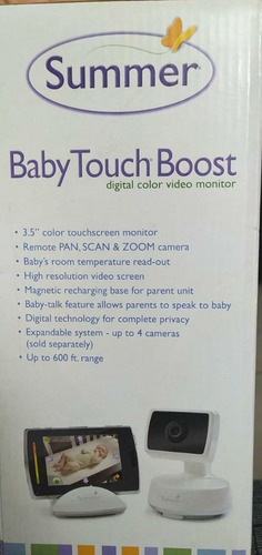 Imagen 4 de 7 de Monitor De Video Para Bebé Summer Baby Touch Boost