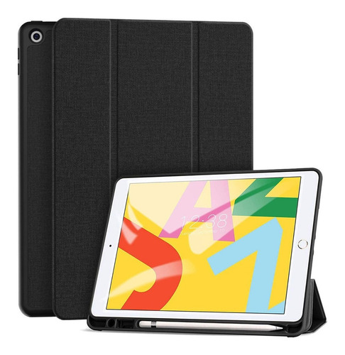 Smart Case Timovo Para iPad 10.2 7gen 2019 Con Pencil Holder