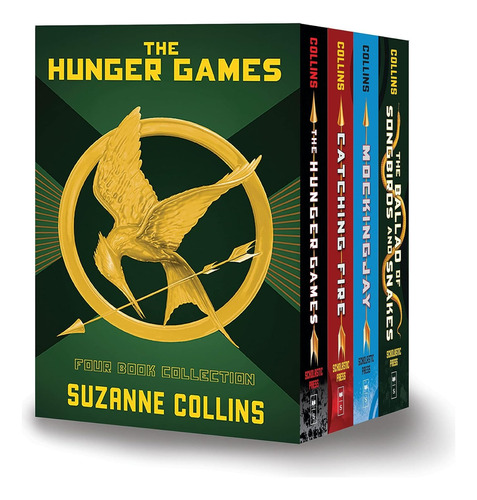 Los Juegos Del Hambre (the Hunger Games) Set 4 Libros Ingles