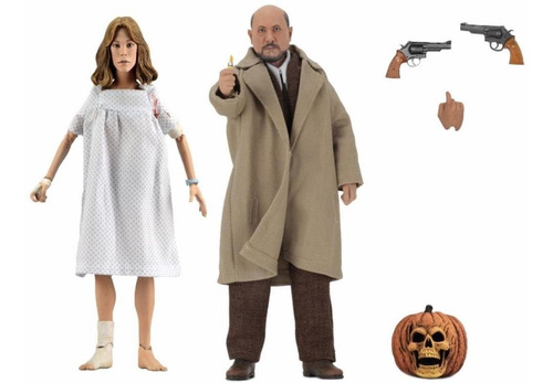 Neca Halloween 2 Doctor Loomis & Laurie Strode Two-pack