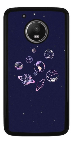 Fundas Protector Para Motorola Moto Planetas Espacio 01