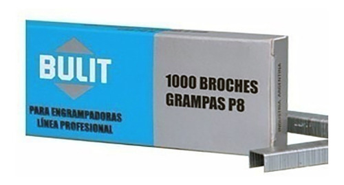 Grampa Bulit P8 Grapa De Engrapadora Tapiceria Profesional