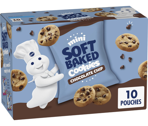 Galletas Horneadas Suaves Con Chispas De Chocolate 10 Unidad