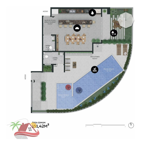 Imagem 3 de 10 de Apartamento À Venda No Bairro Ingleses Do Rio Vermelho - Florianópolis/sc - Ap1453