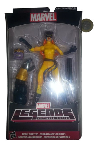 Hellcat Marvel Legends Infinity Series Baf  Cabeza De Thanos