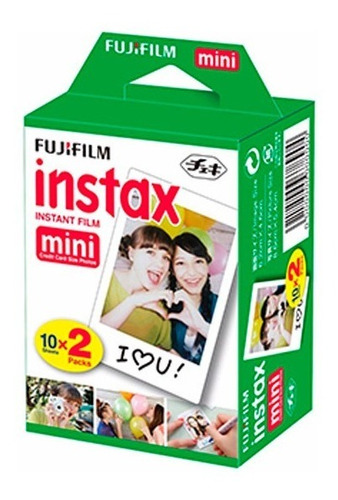 Película Fotográfica Fujifilm Instantánea Pack 10x2 54x86mm