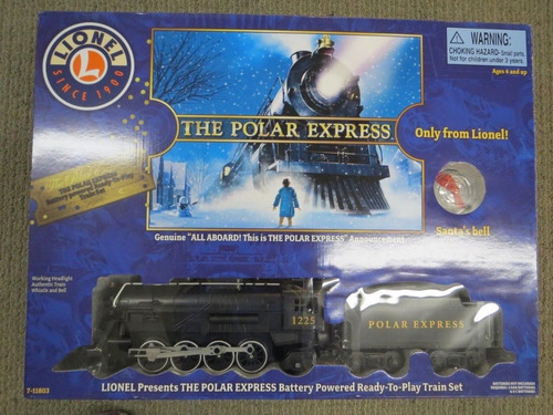 tren de juguete polar express