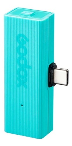 Micrófono Godox Movelink Mini Uc Inalámbrico Dual Tipo Usb-c Color Turquesa