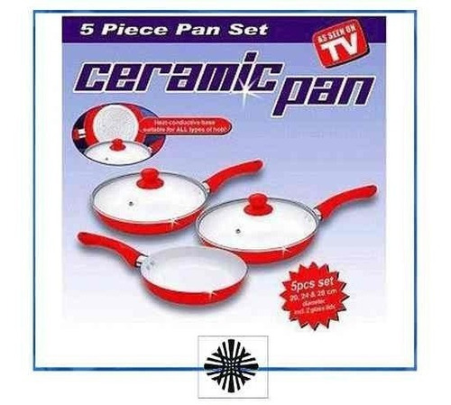 Sartenes En Cerámica Ceramic Pan Los Originales Del Tv