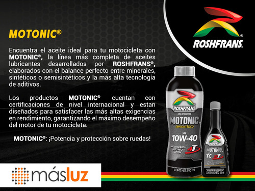 Aditivo De Calidad Para Motores De 2 Tiempos Roshfrans 250ml