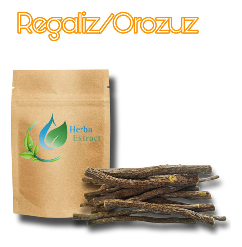 Regaliz Orozuz Deshidratado 250 Gramos Calidad Premium