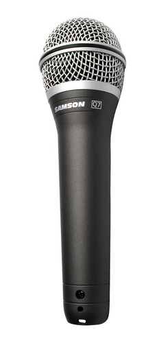 Imagem 1 de 1 de Microfone Samson Q7 dinâmico  supercardióide preto