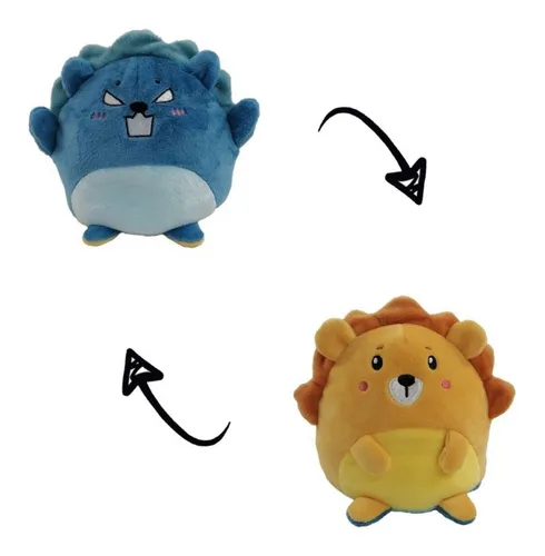 Peluche reversible online emociones