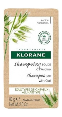 Klorane Shampoo Solido Con Avena X 80 Ml