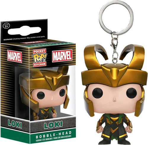 Llavero Funko Pop Loki Marvel  Infinity War