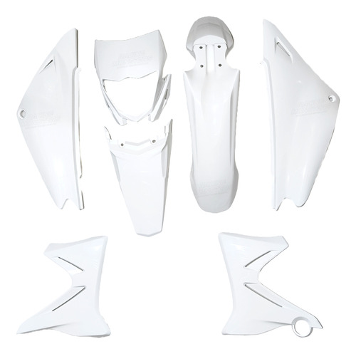 Kit Plástico Yamaha Xtz 125 Blanco 