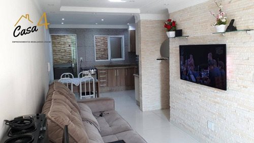Imagem 11 de 30 de Sobrado Com 2 Dormitórios Sendo 2 Suítes E 2 Vagas Cobertas A Venda Com 100 M² Por R$ 415.000,00 - Vila Carmosina - São Paulo/sp - So0494