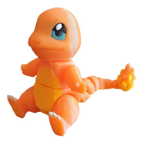 Figura Charmander Articulado Flexible - Pokémon 