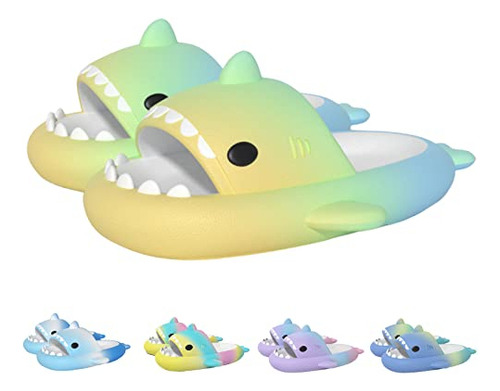 2024 Sharky De Tiburón Chanclas,sandalias Con Punta Abierta