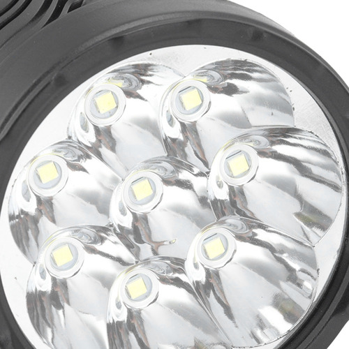 Potente Linterna Led De Antorcha Multifuncional Negra Portát