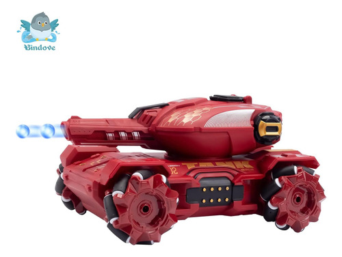 Tanque De Acrobacias Bindove Rc Com Luz, Relógio Com Sensor