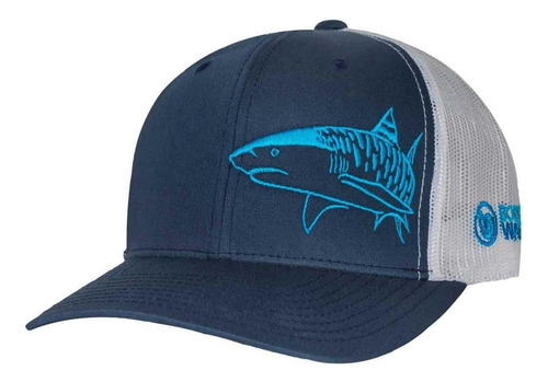 Shark Scuba Diving Trucker Hat: Snapback Ajustable Para Homb