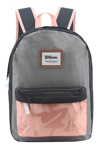 Mochila Wilson Porta Notebook Urbana Deportes Reforzada Gym 